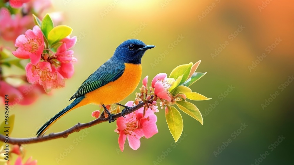 3D wallpaper design for beautiful bird , ai 3D wallpaper design for beautiful bird , ai