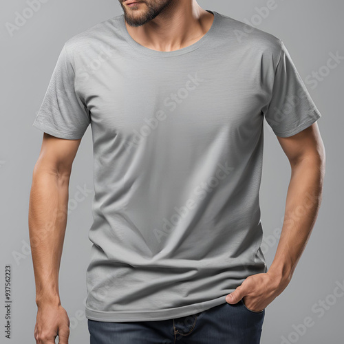 man in white t shirt