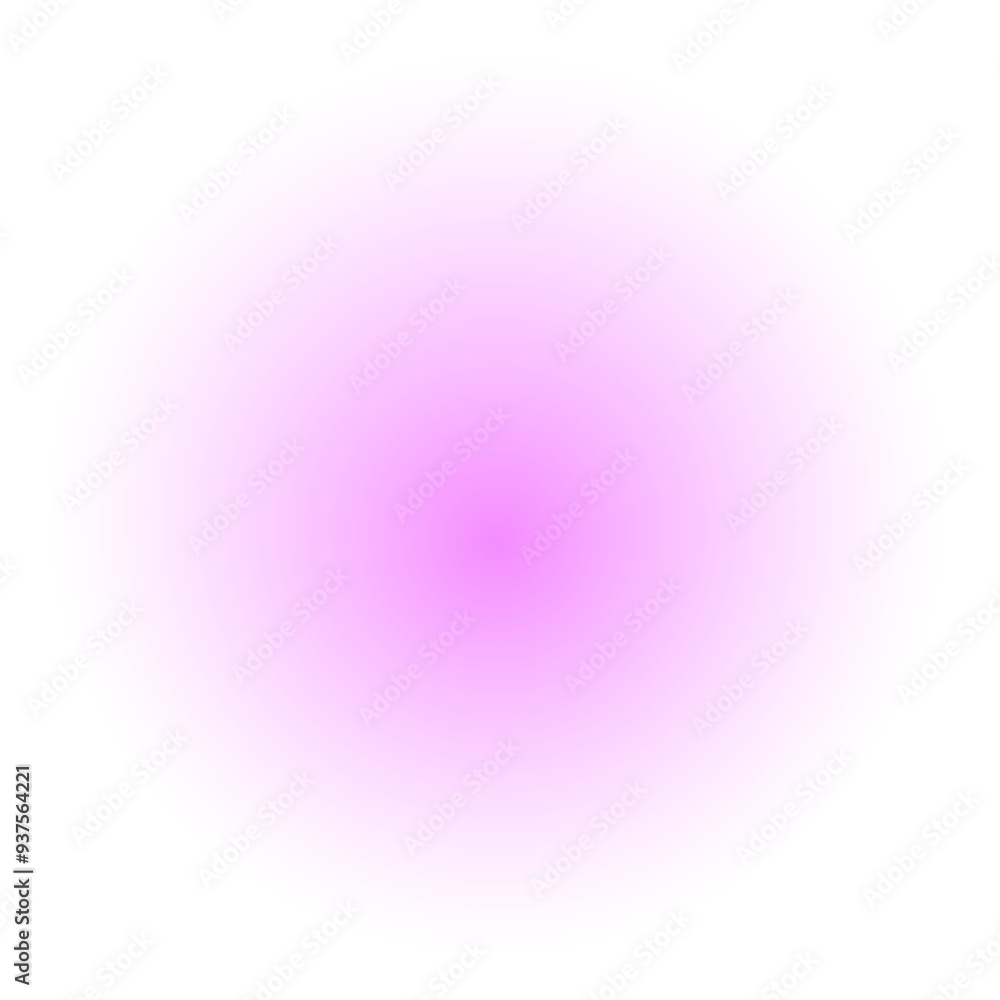 Obraz premium Glowing Pink Light Blur Gradient Circle