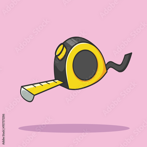 Tools Roll Mater Vector Illustration Cartoon photo