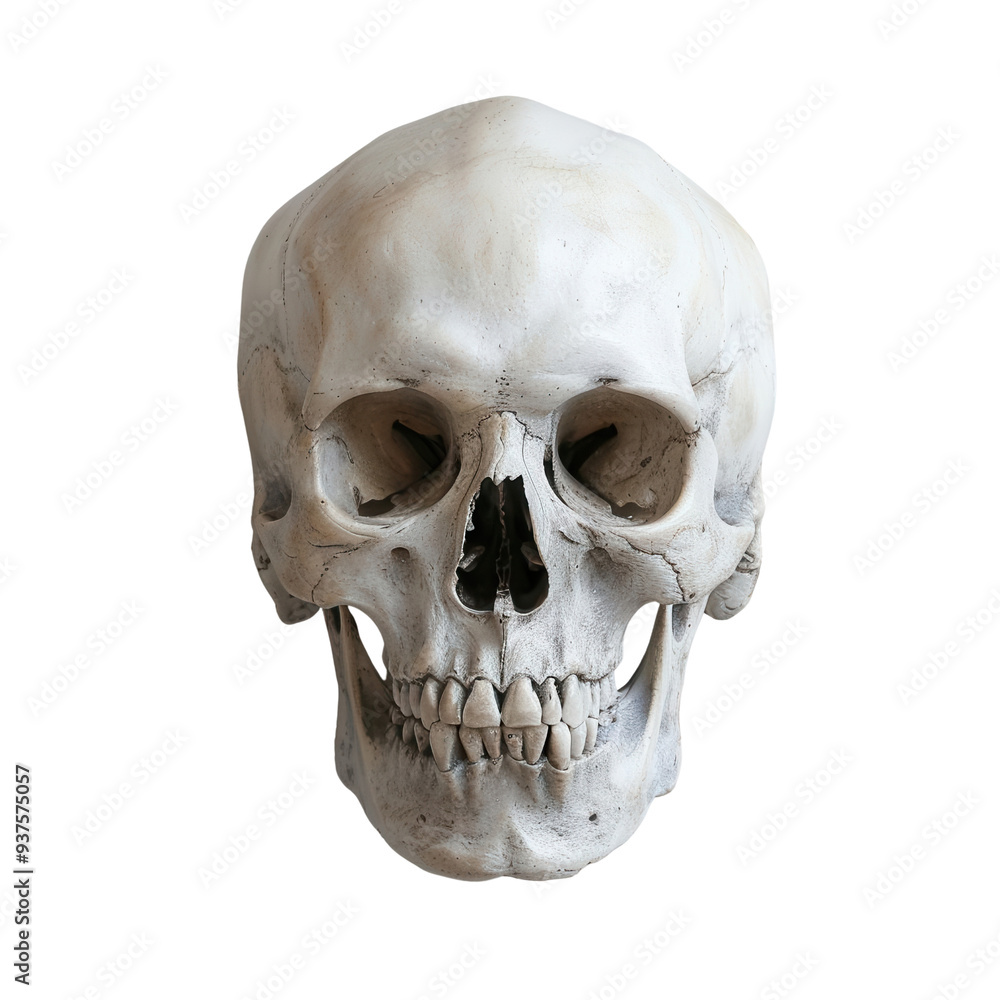 A detailed human skull, showcasing intricate bone structure and features, evokes sense of curiosity and contemplation about life and mortality. A detailed human skull, showcasing intricate bone structure and features, evokes sense of curiosity and contemplation about life and mortality.