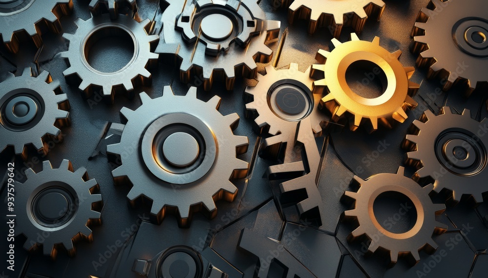 Interlocking Gears: A Visual Representation of Mechanism and Collaboration. Interlocking Gears: A Visual Representation of Mechanism and Collaboration.