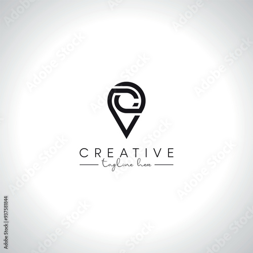 Abstract Modern Location Logo Design. Initial Letter C Logo Vector Symbol. Free Download Abstract Modern Location Logo Design. Initial Letter C Logo Vector Symbol. - GFXLoad