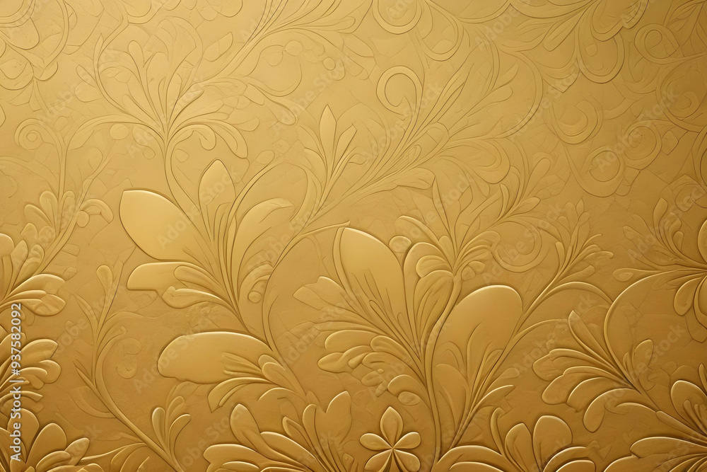 golden floral texture background golden floral texture background