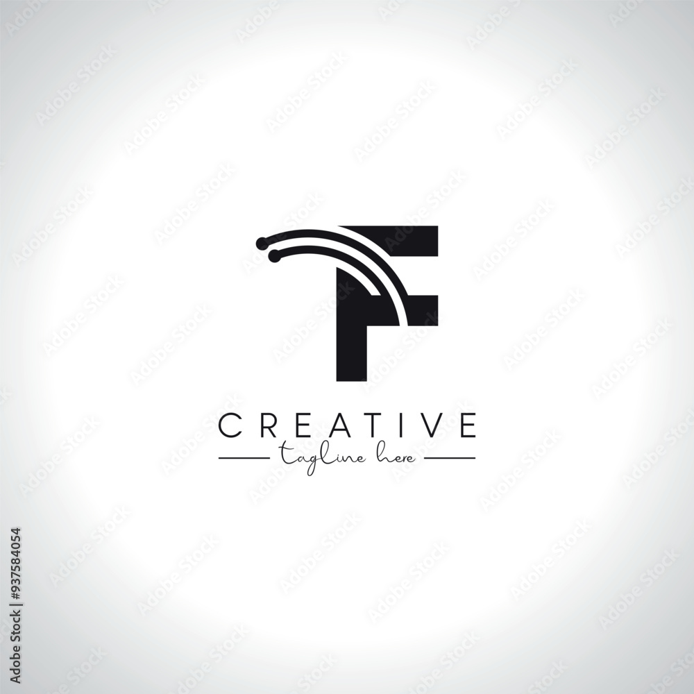 Alphabet F Letter Modern Technology Logo Design. Initial Digital Logo Vector Symbol. Alphabet F Letter Modern Technology Logo Design. Initial Digital Logo Vector Symbol.
