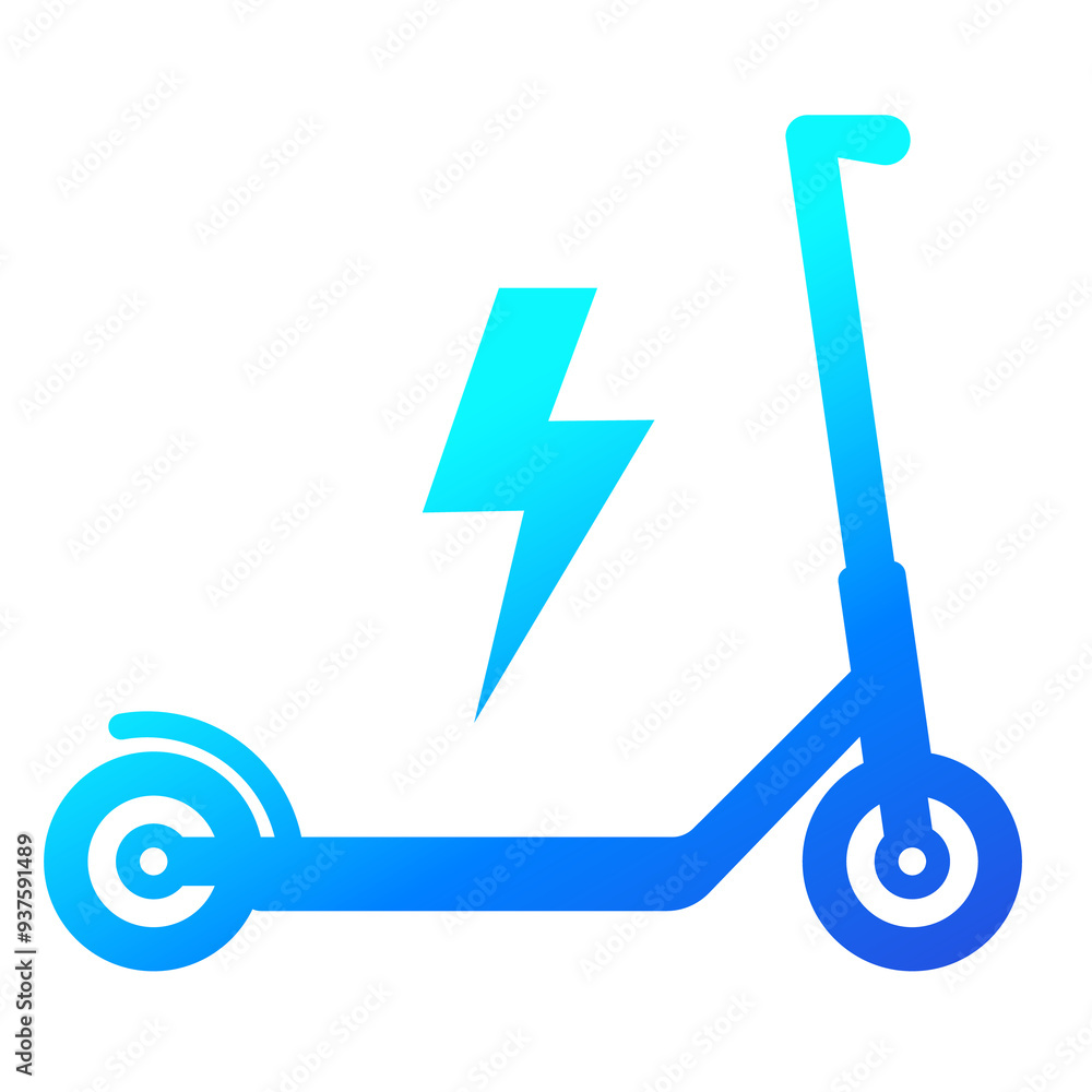 kick scooter, electric transport icon kick scooter, electric transport icon