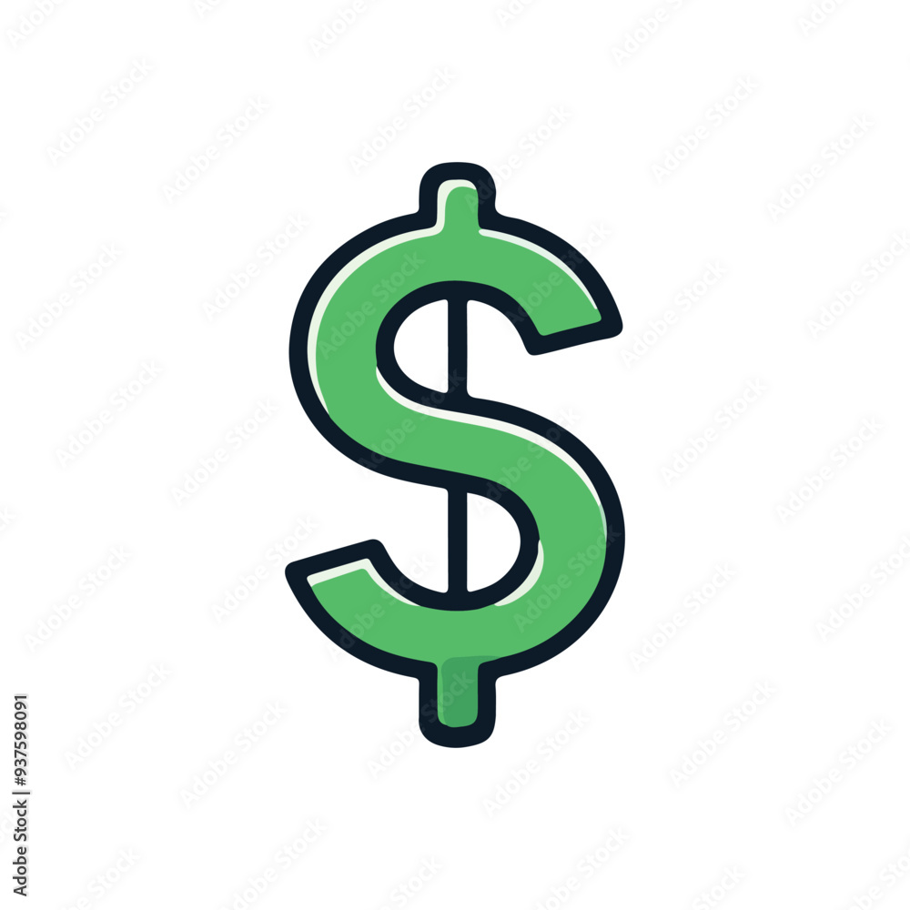 Dollar note, sign, icon currency dollar bill symbol vector eps 10. Dollar note, sign, icon currency dollar bill symbol vector eps 10.
