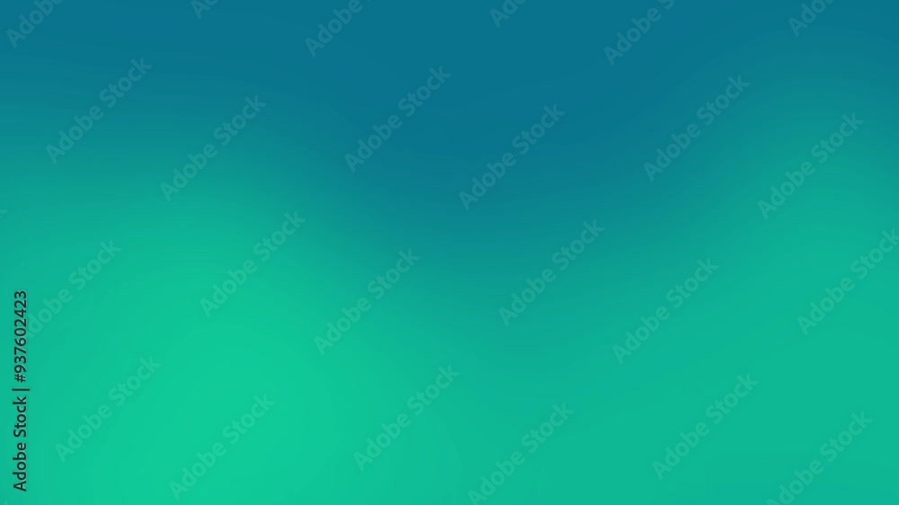 Moving abstract blurred background. Background animation, producing smooth color transitions. Green, blue, tosca and dark motion gradient background