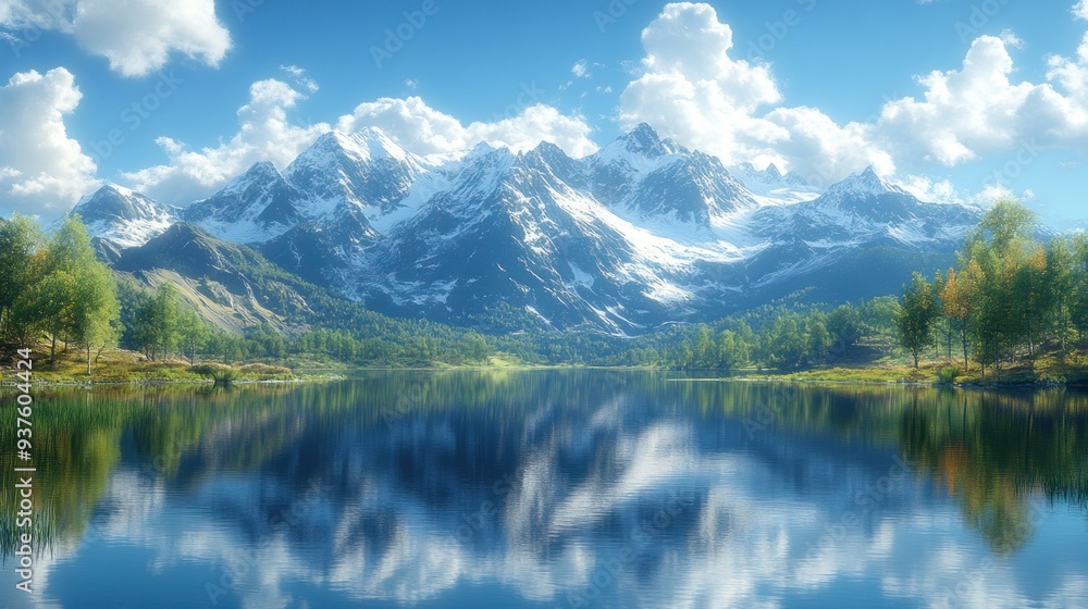 Serene Mountain Lake Serene Mountain Lake