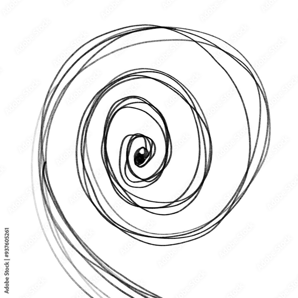black and white spiral black and white spiral