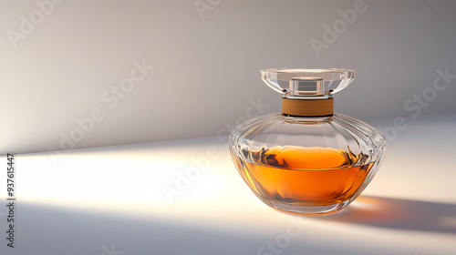 Simple and stylish perfume bottle