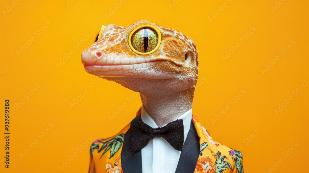 Gecko in a Suit Gecko in a Suit