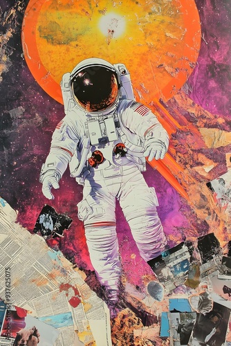 Retrofuturistic Collages