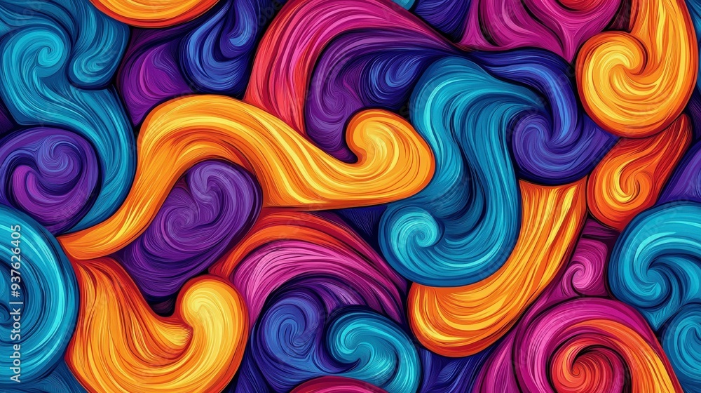 Swirling Abstract Art Swirling Abstract Art