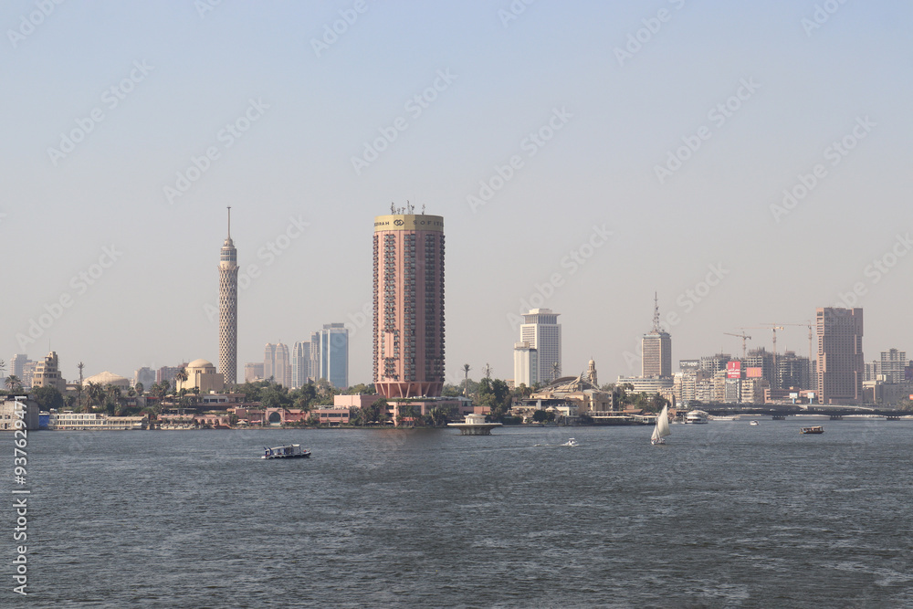 Panorama for Cairo city, the capital of Egypt Panorama for Cairo city, the capital of Egypt