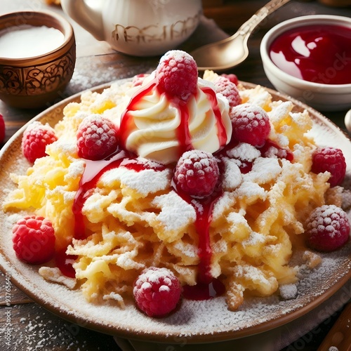 Kaiserschmarrn dessert traditionel Autriche