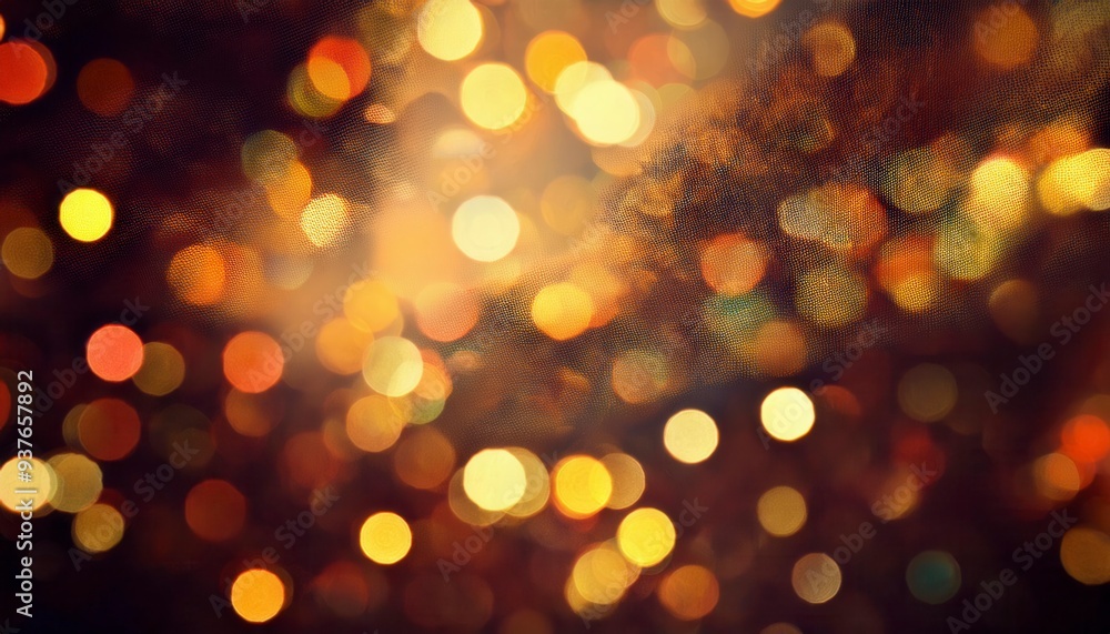 Abstract luxury swirling gold background, soft blur bokeh light effect, Generative AI Abstract luxury swirling gold background, soft blur bokeh light effect, Generative AI