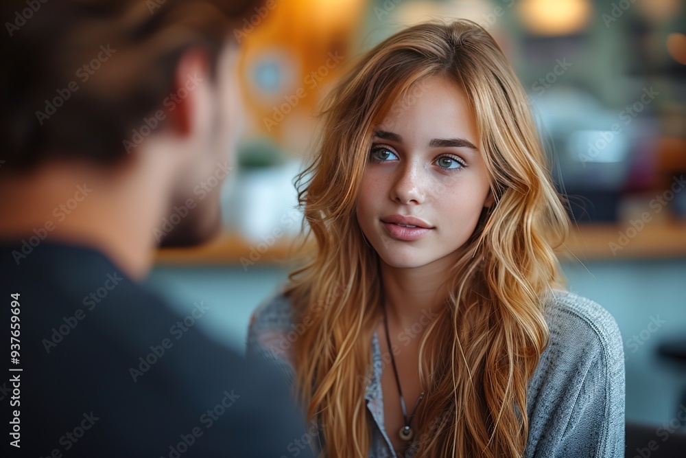 A person receiving support from a mental health professional, mental health A person receiving support from a mental health professional, mental health