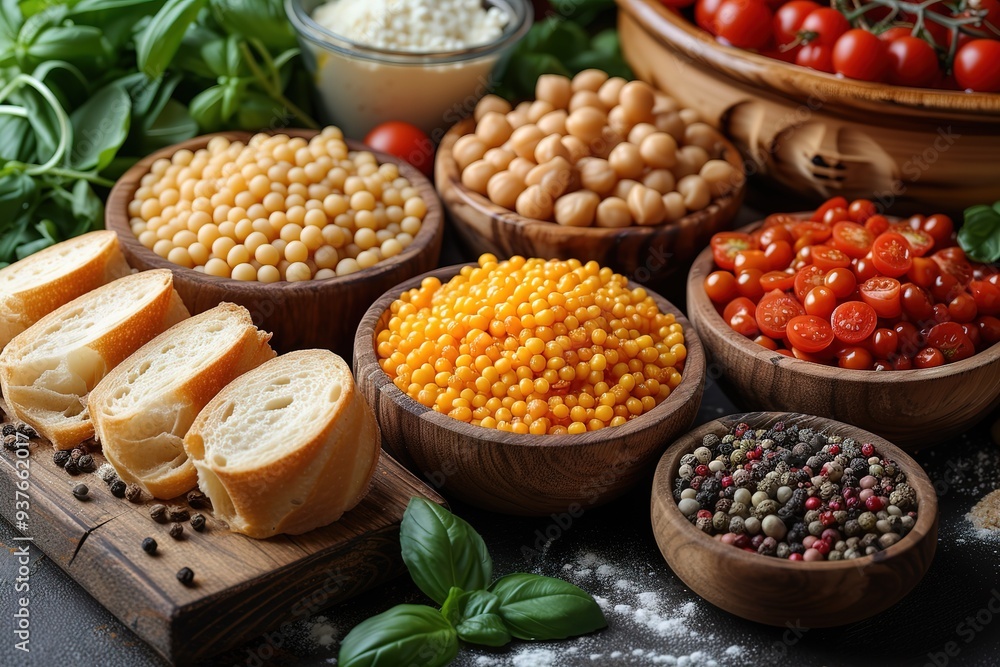 Food products representing the nutritarian diet Food products representing the nutritarian diet
