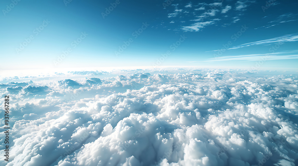 Naklejka premium sky cloud