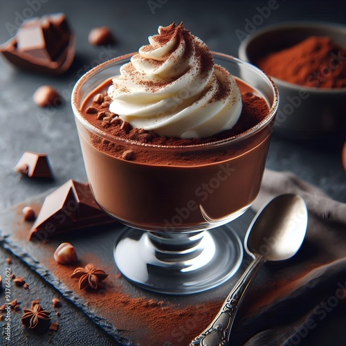 dessert mousse au chocolat