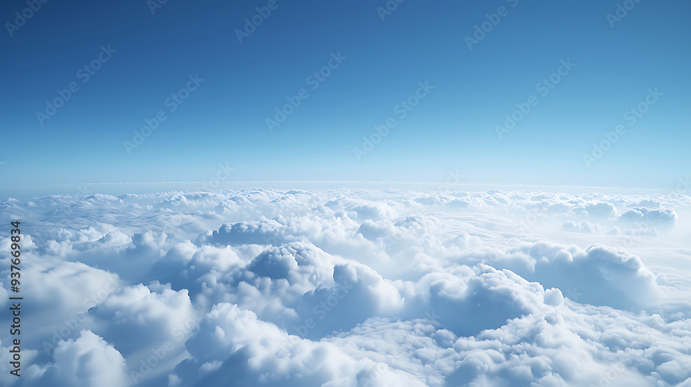Naklejka premium sky and clouds