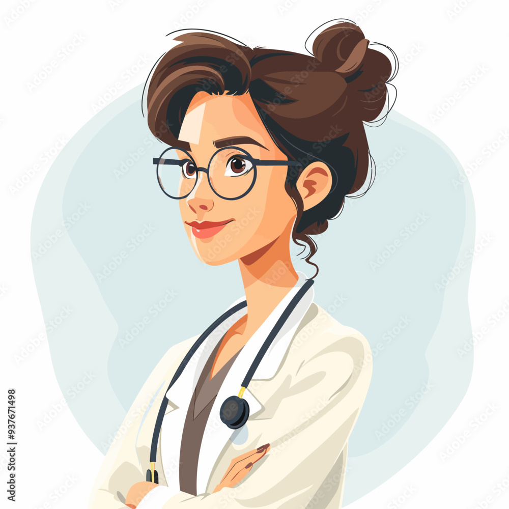 Fototapeta premium Doctor illustration