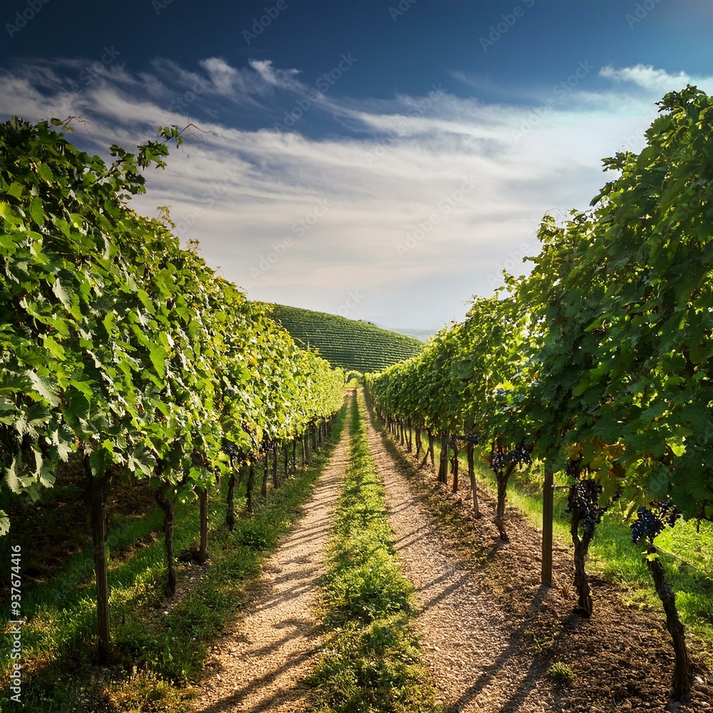 Obraz premium grapevine, AI generated