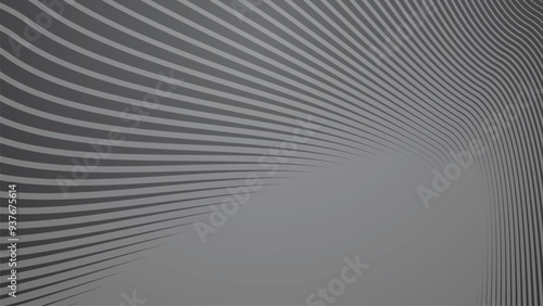 Wallpaper Mural Dark grey abstract background with stripes curve line vector image Torontodigital.ca