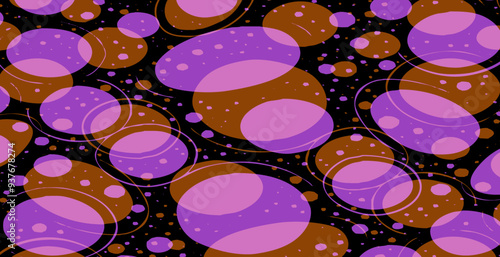 Abstract pattern. Illustration for printing on wall decorations. For use in graphics.