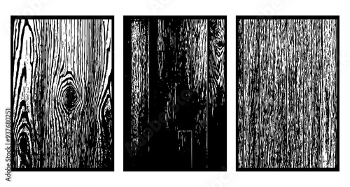 Abstract black and white pattern. For use in graphics.