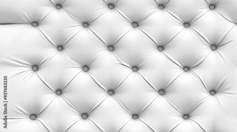 White tufted leather upholstery texture with button details, offering a luxurious and classic look. Great for elegant, high-end backgrounds or furniture designs. White tufted leather upholstery texture with button details, offering a luxurious and classic look. Great for elegant, high-end backgrounds or furniture designs.