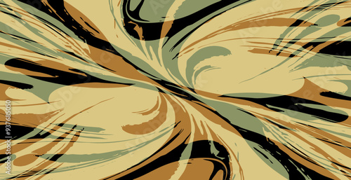 Abstract pattern. Illustration for printing on wall decorations. For use in graphics.