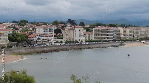 view of the city Saint-Jean-de-Luz