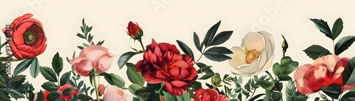 Detailed Vintage Style Bota...