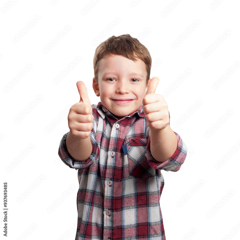 Happy boy laughs and shows thumbs up, expressing joy and self-satisfaction in a moment of happiness Happy boy laughs and shows thumbs up, expressing joy and self-satisfaction in a moment of happiness