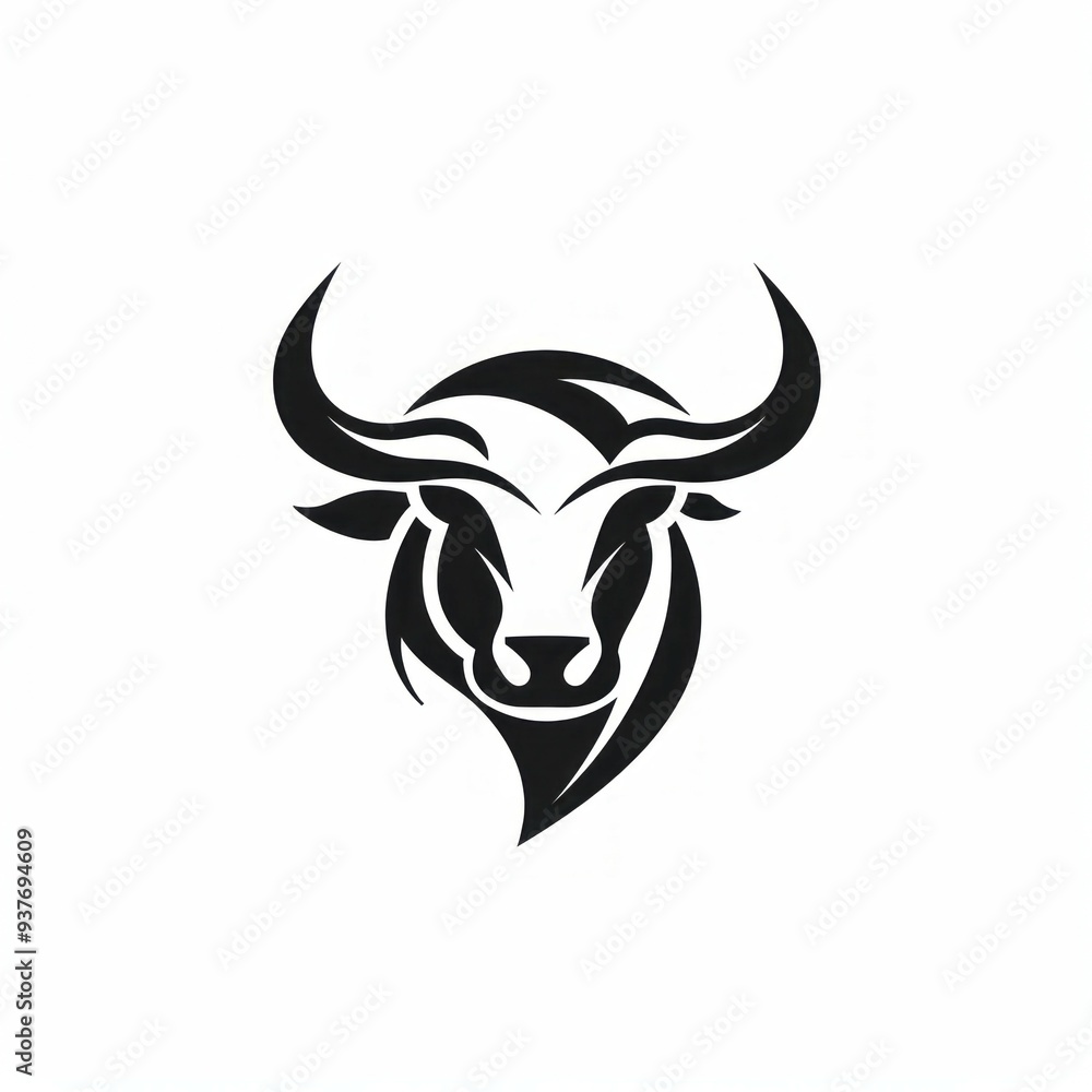 animal icon and logo on a white background Created with Generative AI technology animal icon and logo on a white background Created with Generative AI technology