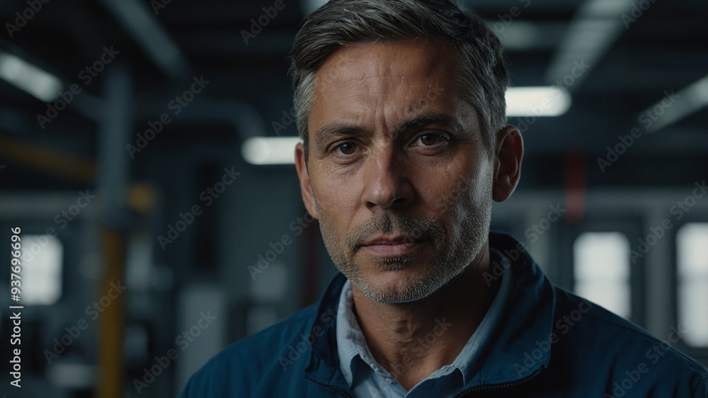 © Ali - portrait of a male engineer