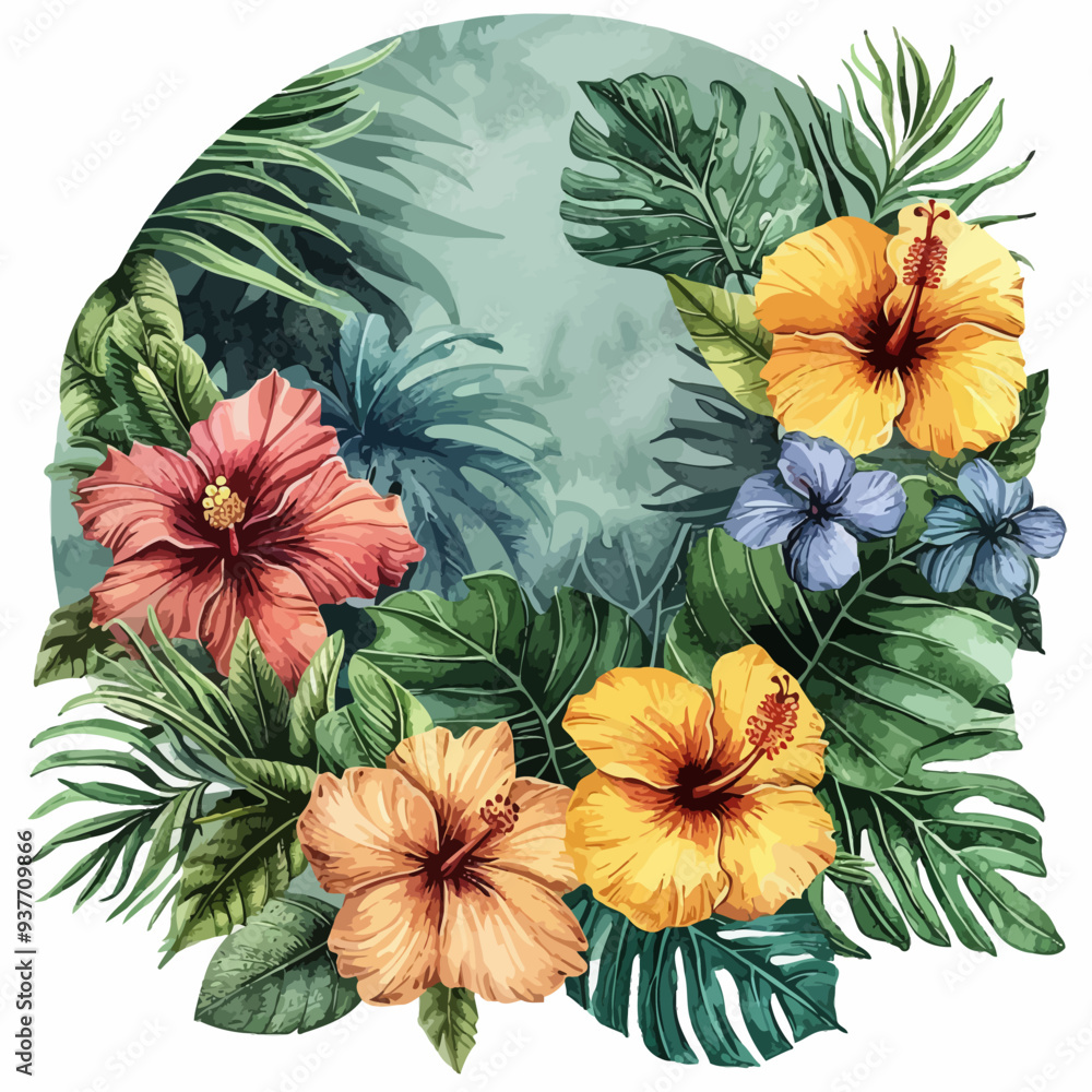 Boho Floral Frame Boho Floral Frame