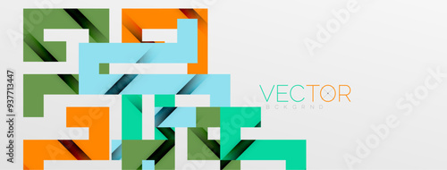 Color bend lines with shadow texture effect. Vector Illustration For Wallpaper, Banner, Background, Card, Book Illustration, landing page