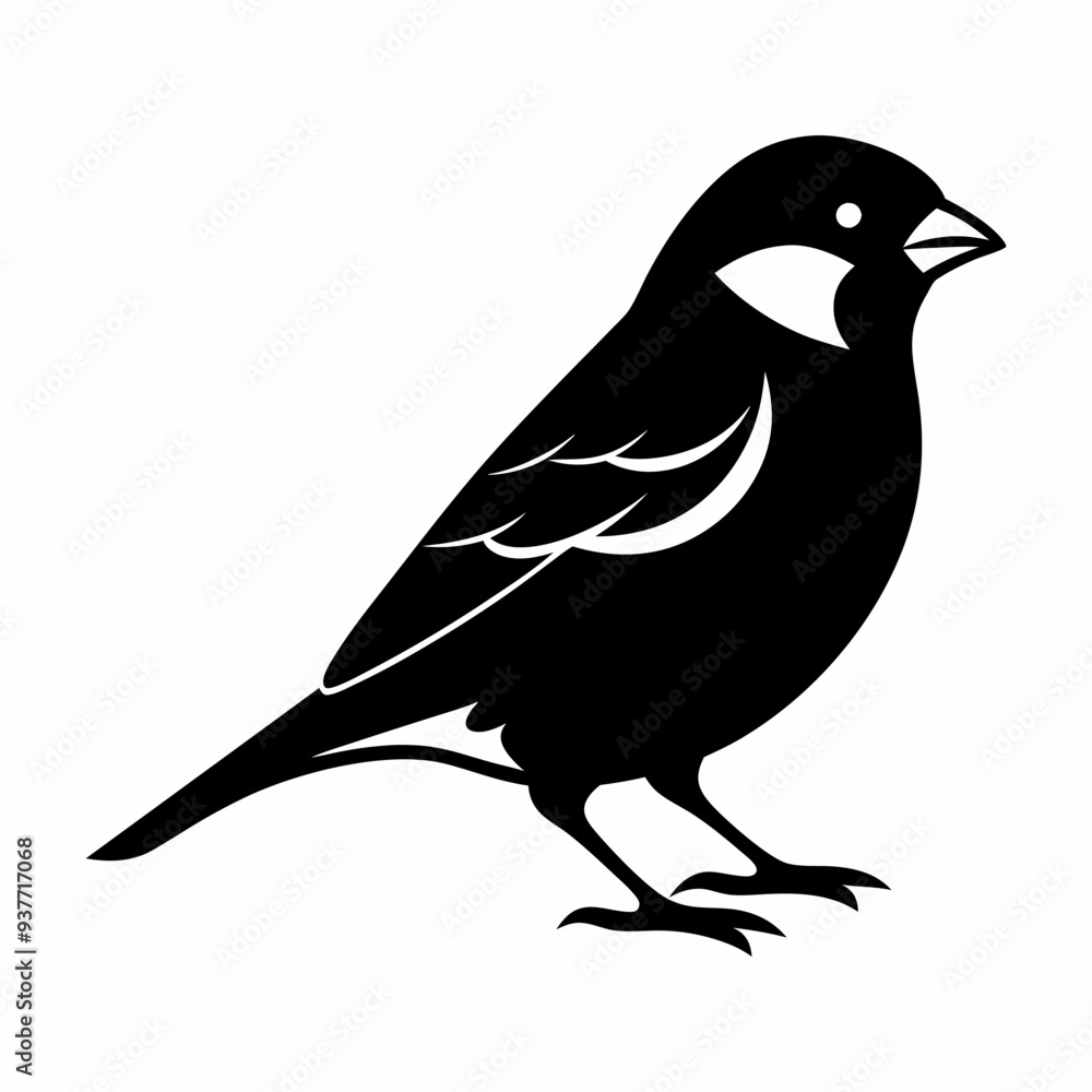 Bird isolated on white background Bird isolated on white background