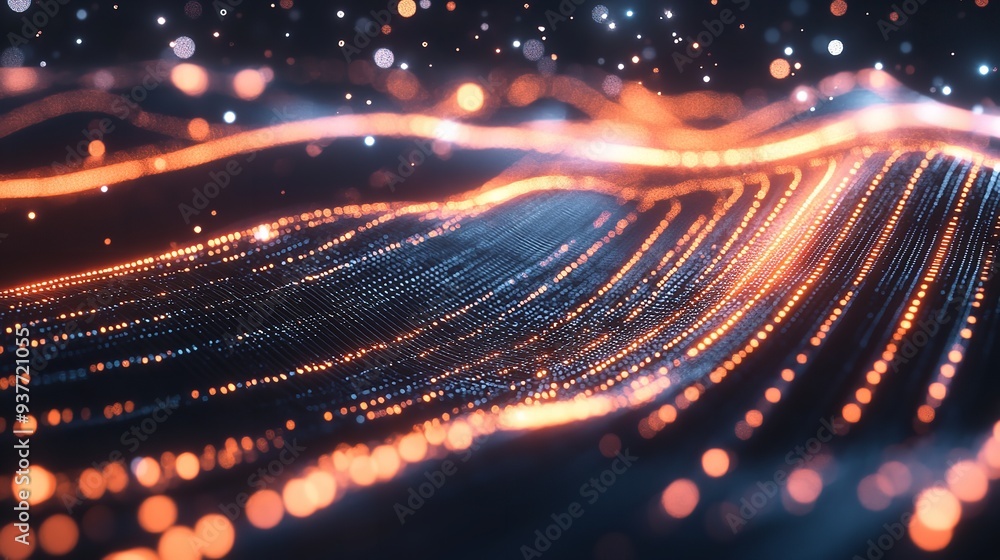 abstract background of artificial intelligence, a huge wall of data and information. abstract background of artificial intelligence, a huge wall of data and information.