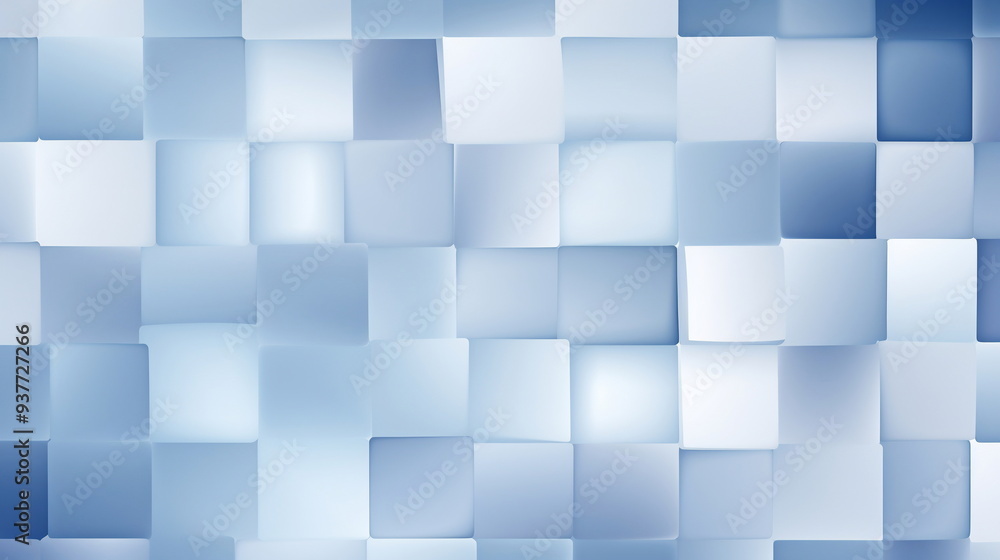 Blue Square Pattern. Blue Square Pattern.