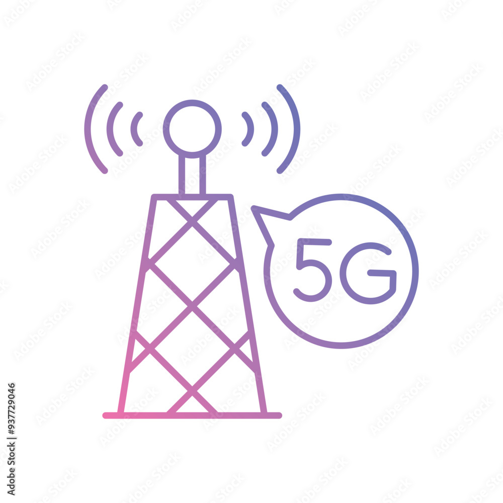 5g Network icon vector stock illustration 5g Network icon vector stock illustration