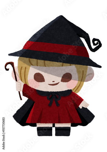 魔女のイラスト