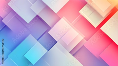 abstract colorful background with triangles