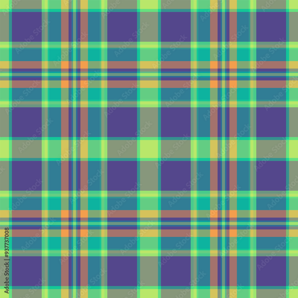 Japan seamless background check, repeating plaid pattern vector. Package textile tartan fabric texture in green and pastel colors. Japan seamless background check, repeating plaid pattern vector. Package textile tartan fabric texture in green and pastel colors.