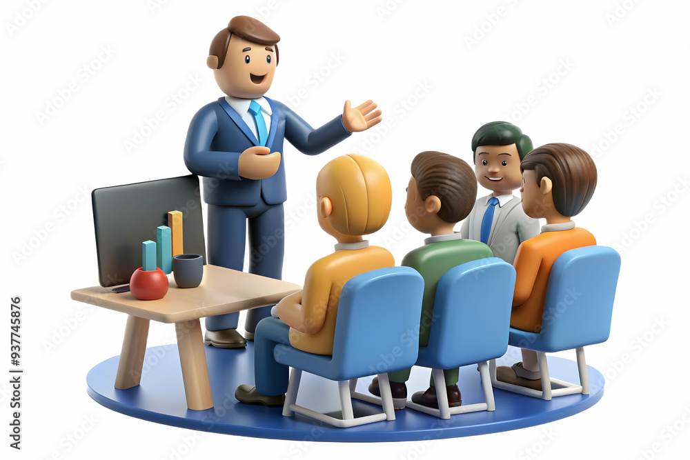 Employee candidly presenting ideas during a team meeting concept as A candid shot of an employee presenting ideas during a team meeting. The camera captures the employees enthusiasm and the attentive Employee candidly presenting ideas during a team meeting concept as A candid shot of an employee presenting ideas during a team meeting. The camera captures the employees enthusiasm and the attentive