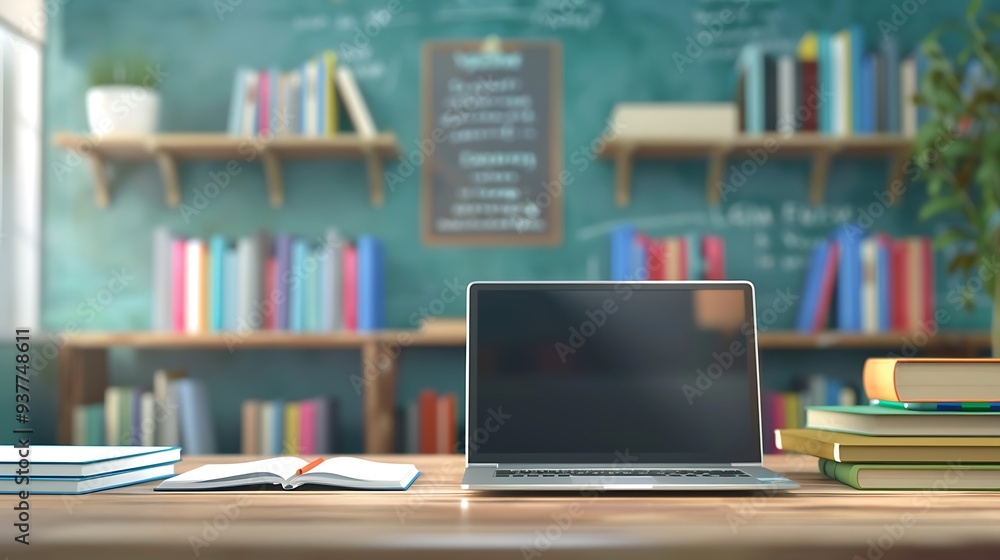 E-learning online education concept E-learning online education concept