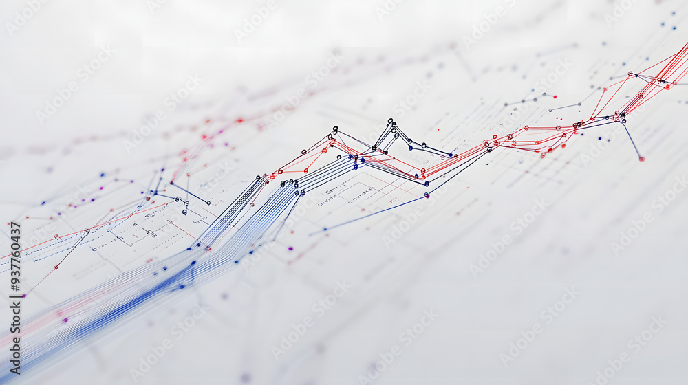 Elegant AI Data Visualization on Pure White Background, Showcasing Advanced Analytics and Technological Insight. Elegant AI Data Visualization on Pure White Background, Showcasing Advanced Analytics and Technological Insight.